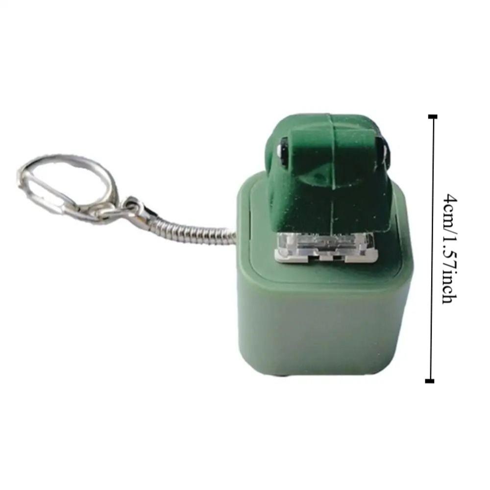 Luminous Keyboard Fidget Keychain ABS Mechanical Keyboard Key Chain  Children Adult