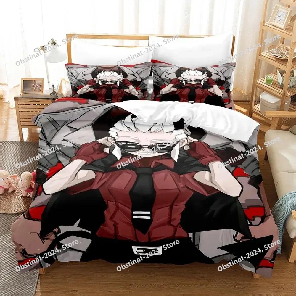 3D-Druck Anime Hellsing Bettwäsche-Set Einzelbett Twin Full Queen King Size Bettset Erwachsener Kind Schlafzimmer Bettbezug-Sets Heimtextilien