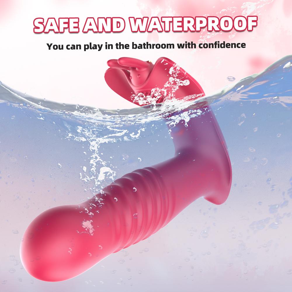 Thrusting Vibrator for Women APP Rotating Telescopic Dildo Remote Control G Spot Massage Clitoris Stimulator Sex Toy for Women