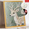 Pearl Painting Kit Deer Forest Theme Handmade DIY Home Decoration Painting