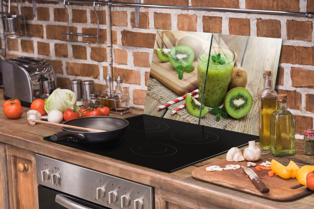 SZKLANA PŁYTA OCHRONNA NA KUCHENKĘ 85x52 KIWI