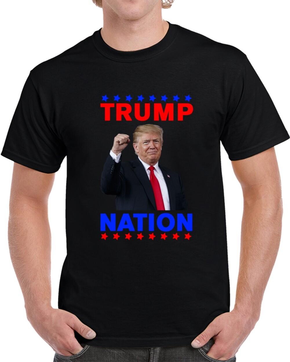 Trump Nation T-Shirt Unisex New Maga TShirt Keep America Great Unisex 2020 Tee XL