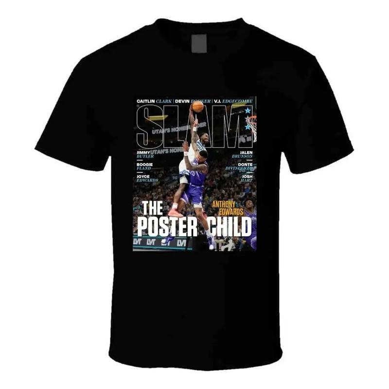 Camiseta The Poster Child Slam Covet De Anthony Edwards S разноцветный