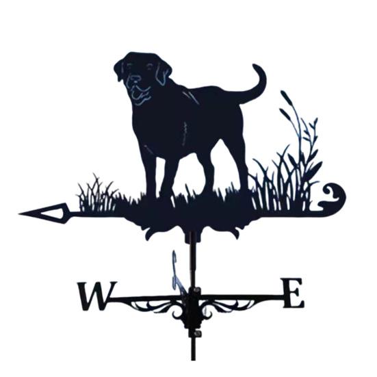 Veleta de Animal Montaje en Techo de Metal Indicador de Viento de Animal Fácil Instalación Resistente a la Intemperie