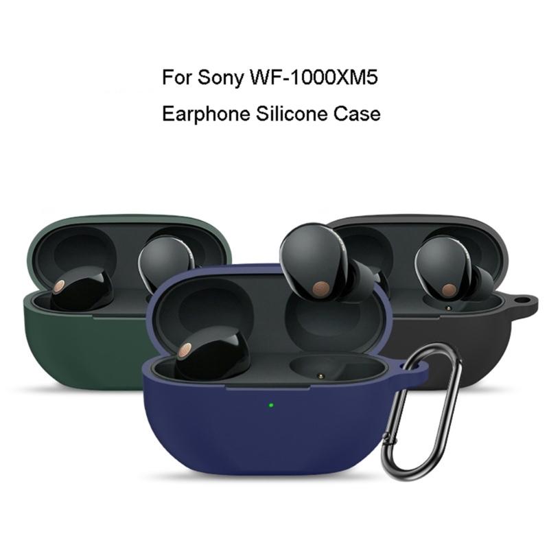 Protective Carrying Case Shockproof Suitable for WF-1000XM5 Earphone Dustproof Housing Washable Charging Box Sleeve