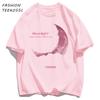 Moonlight I Have Powe Stand On Me Man TShirts Cotton Basics T Shirt Hip Hop Summer Unisex Clothing Loose AllMatch Streetwear