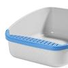 Cat Litter Box Bedpan Durable Potty Pan Toilet Pet Tray for Travel