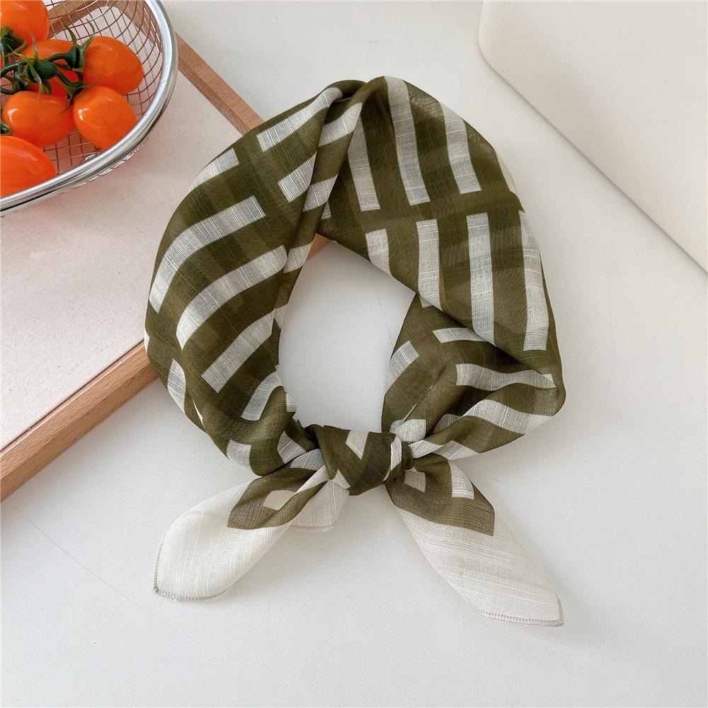 58*58cm Hair Scarf Square Scarf Hairscarf Headscarf Handkerchief Bandanas Turban Shawl Wrap Headband Hairband