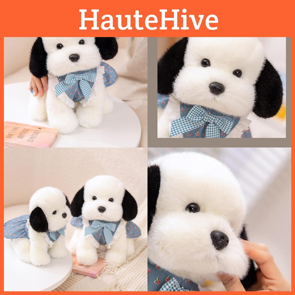 Wear Clothes Dog Plush Toy Cute Cartoon Stuffed Animal Doll Kids Birthday Gift