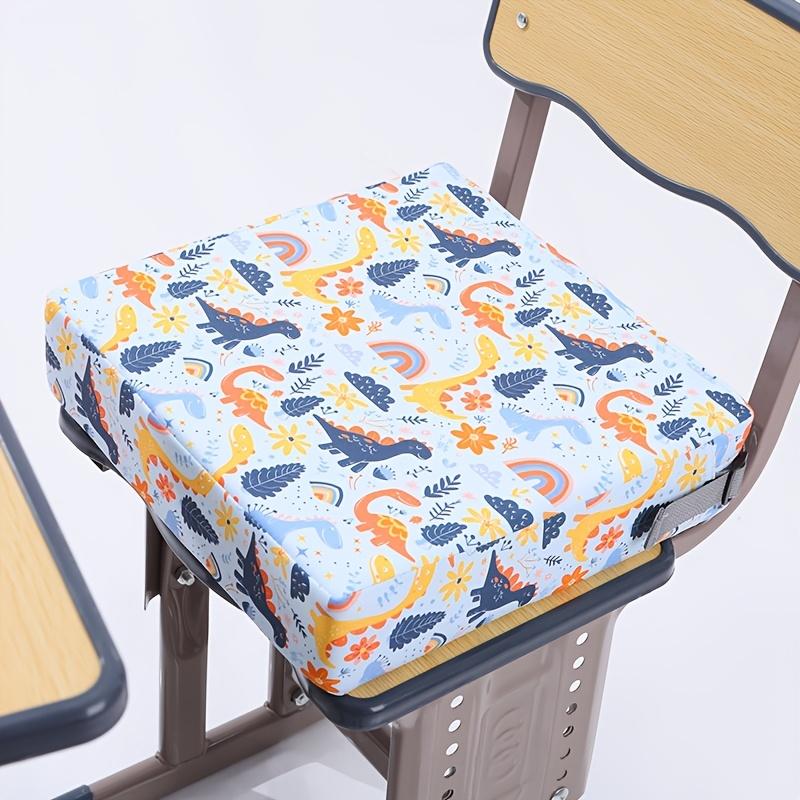 Printed Meditation Floor Pillow Cushion, Portable Thickened Seat Pad with 2 Tie Straps for Locking, Children's Study and Adult Office Use
