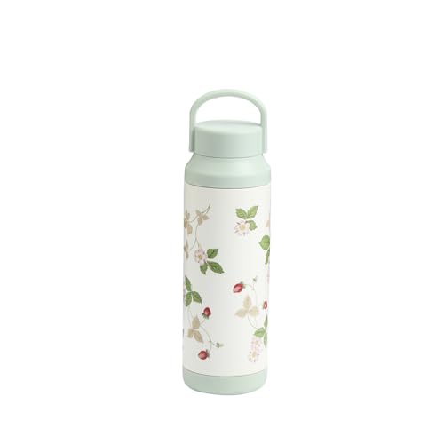 [Officially Imported] Wedgwood Wild Strawberry Thermos, 500ml, Insulated Water Bottle, 1078322