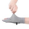 1 Pair Ice Silk Motorcycle Sunscreen Gloves Exposed-two-fingers Anti-uv Breathable Sweat-absorbing Light Outdoor Fishing Gloves