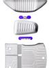 Compatible Xiaomi YU7tpe Floor Mats: Original Color, Front & Rear Trunk, TPE Fully Enclosed, Compatible with 25 Models.