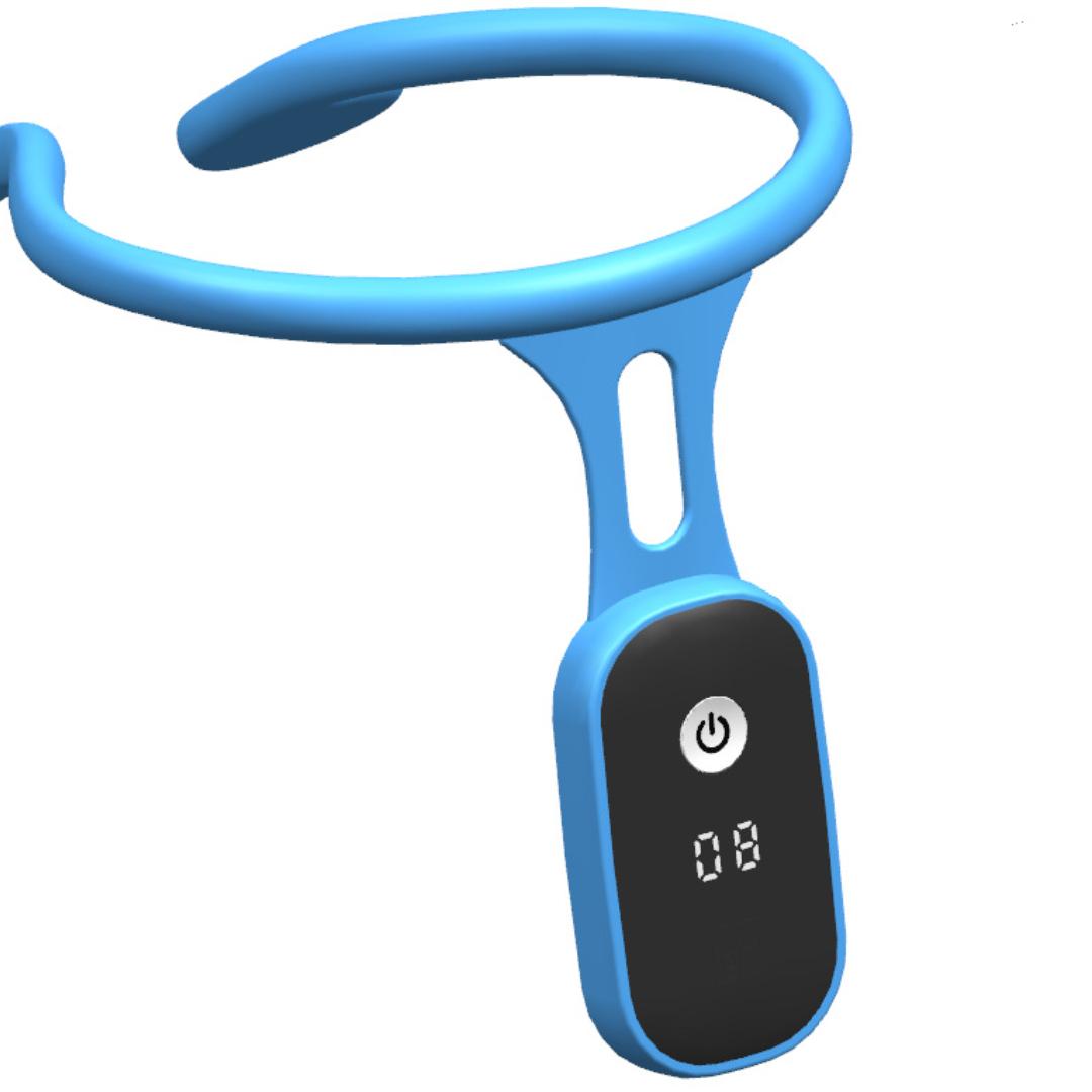 

Розумний пристрій корекції постави Моніторинг у режимі реального часу Правильна постава Сидячи Випрямлення спини для дорослих і дітей Постава спини Blue liquid crystal