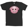 Pig Face Emoji Character Bella + Canvas Funny Shirt NEW - MANY COLORS
