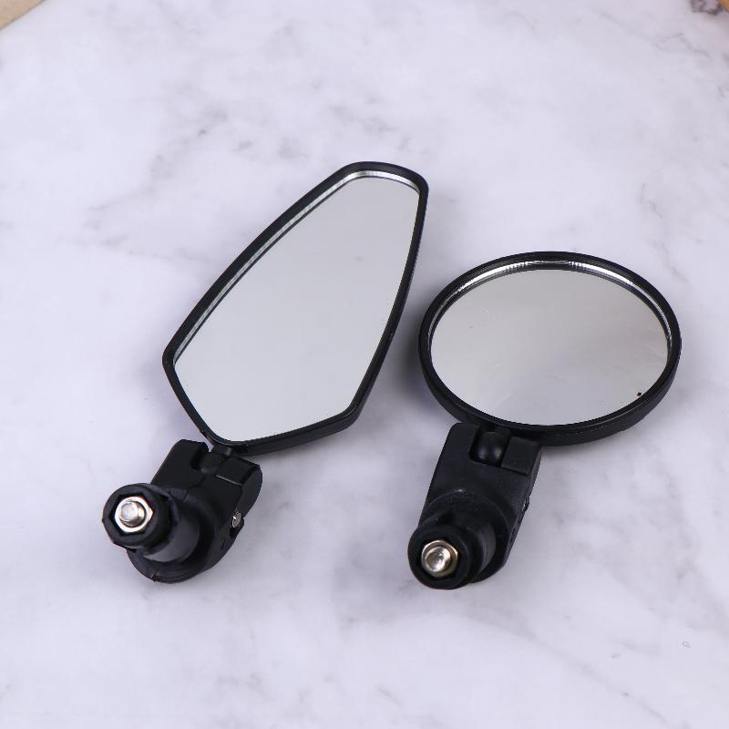 {MAX-66} 1/2 Pcs Rearview Handlebar Mirrors Rotatable For Mountain Road Bike Motorcycle Bendable Hose Adjustable Rearview Mirror