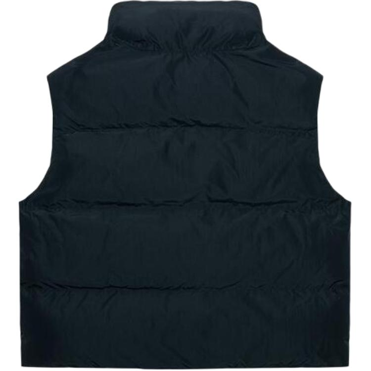 Converse Vests Men's Black Stand Collar Other 10026798-A02