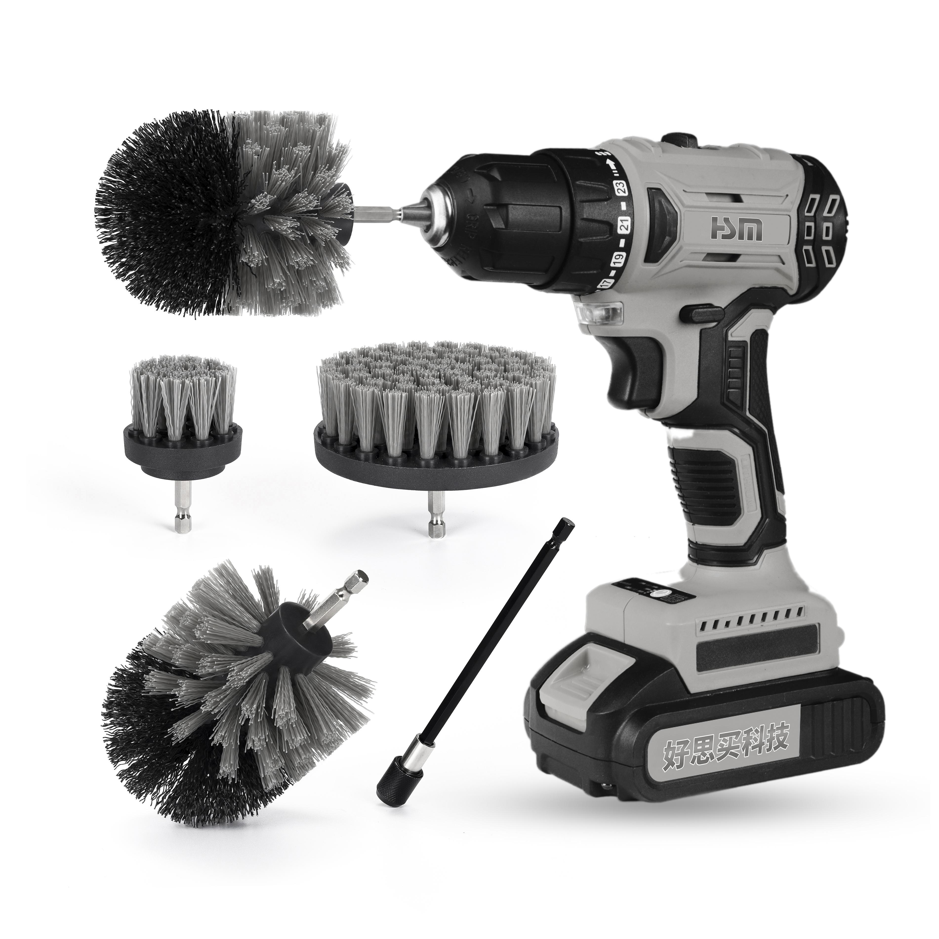 Manufacturers Direct Sale of Electric Drill Brush Set Accessories Polishing Brush Tools Car Cleaning Brush Sets M