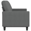 Vidaxl 3-Seater Sofa, Dark Grey, 180 Cm, Upholstered In Fabric