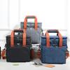 Dual-Layer Insulated Lunch Bag for Outdoor Picnics