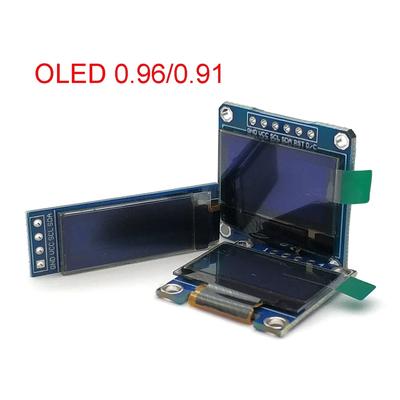 0.91 0.96 1.54 Zoll Oled IIC Serielles Weißes OLED-Anzeigemodul 128X64 I2C SSD1306 12864 LCD-Bildschirmplatine für Arduino