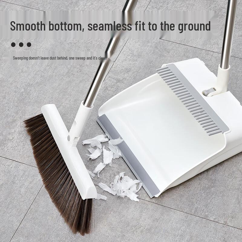 Household Magnetic Broom and Dustpan Set