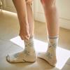 S38_FLUTTERING FLOWERS SOCKS_blue
