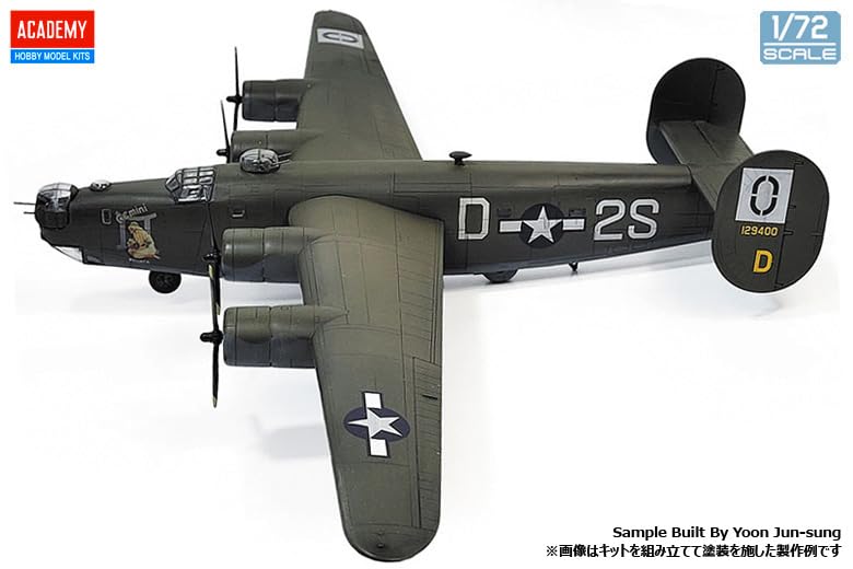 Academy Liberator Zodiac Plastic Model Kit 12584 1/72 B-24H