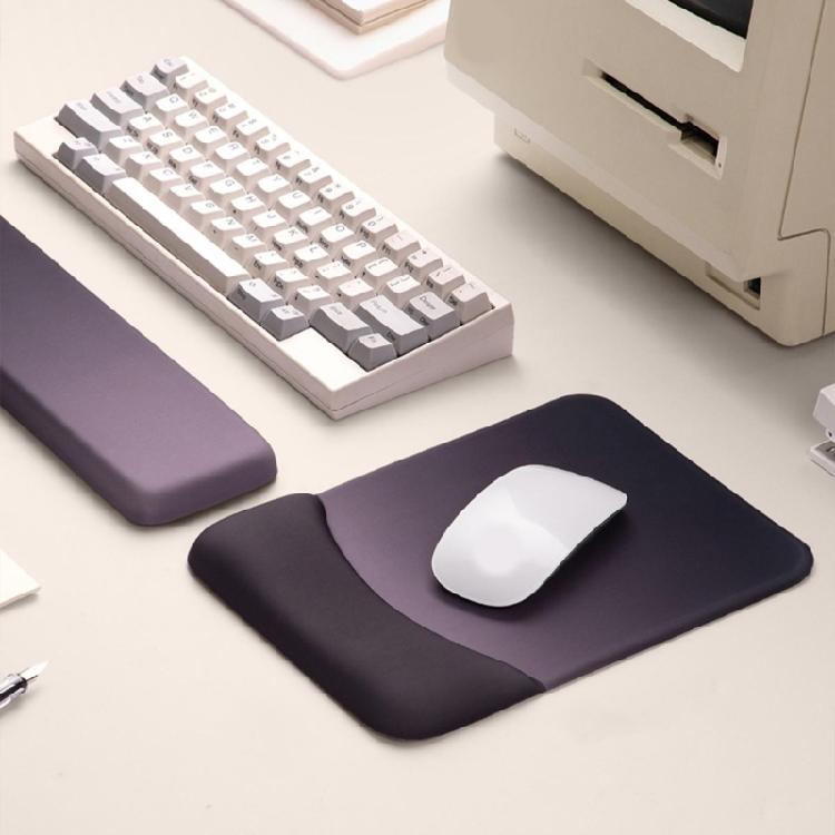 Ergonomic Mouse Pad with Gel Wrist Support NonSlip Base Mousepad for Office Work and Gaming User Friendly Design