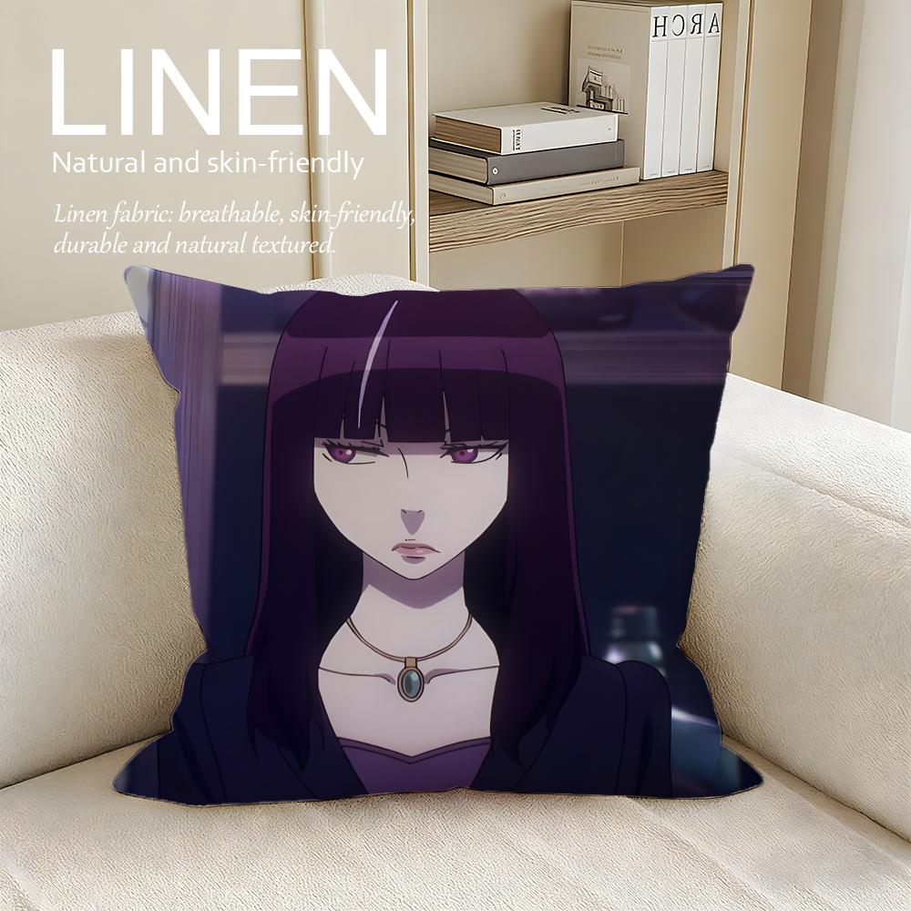 Mystery Death Parade Cushion Cover Pillowcase Set Pcs x x Breathable Washable Sofa Cushion Cover