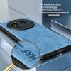 HotFire Phone Case for OPPO Find X6 PRO, Upgraded Skin-Like Leather Matte Lens Full Protection Silicone Case for Men And Wome