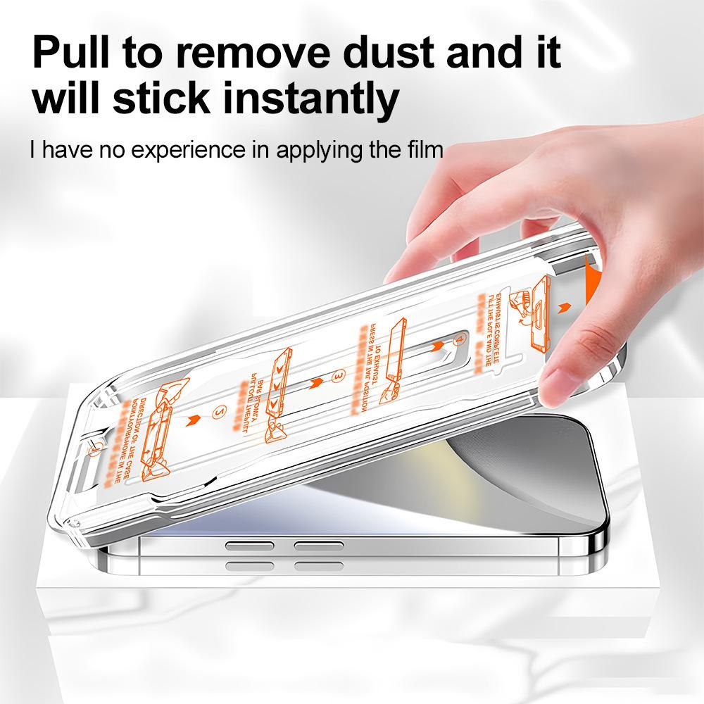 Second sticker box for Samsung A14 4G/5G/A22 5G high definition tempered film anti-drop S22/S23 pull dust