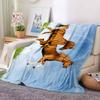 Horse Freedom Flannel Blanket Throw Blanket Soft Warm Sofa Bed Camping Home Decor Unique Christmas Gift C926256