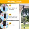 Replacement Rain Chain Gutter Adapter Easily Installation Functional for Outdoor Downspout Outlet Practical Repair Parts