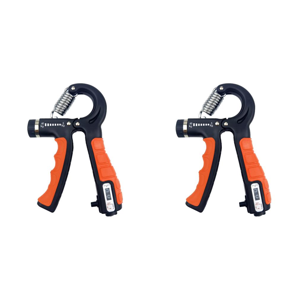 

A# Counting Grip Trainer Портативный силовой тренажер Gripper Оборудование для спортзала (Черный Оран