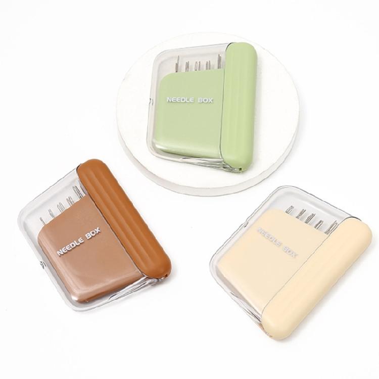 10Pcs Stainless Steel Sewing Needle with Magnetic Needle Holder Storage Case for Quilting Needlework Crafting