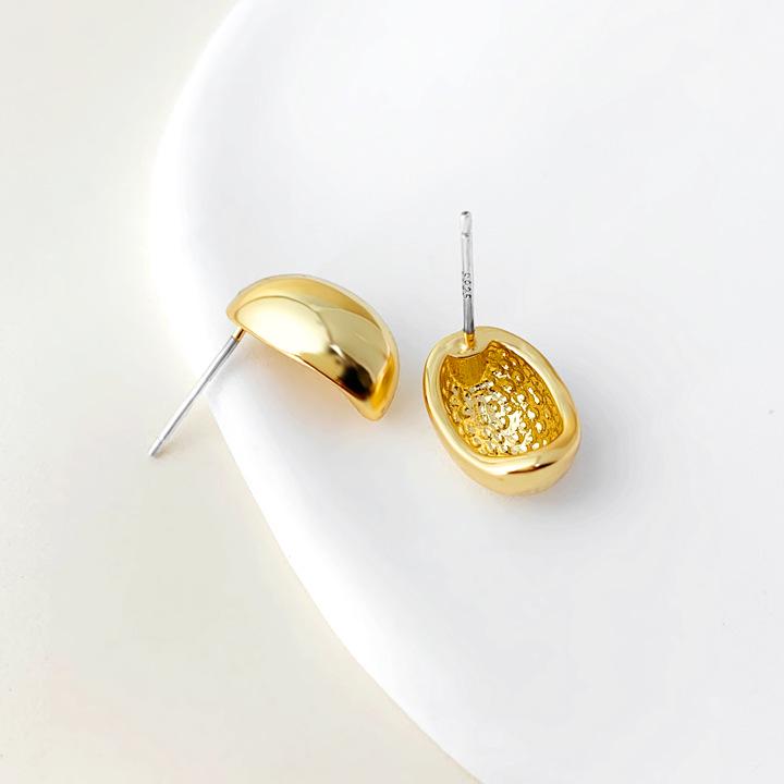 2023 Trendy Cold Style Gold Bean Design for Influencers