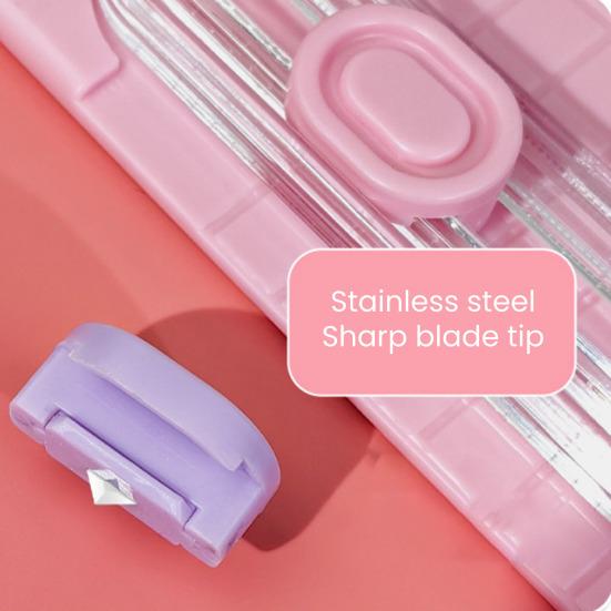 Yousheng A3 Paper Trimmer Straight Small Paper Slide Cutting Tool Portable Paper Slicer for Craft Scrapbook Photo Cardstock Label Card