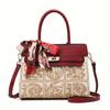 Aidrani  A Large Capacity Women's Handbag Made of Cowhide Material with Exquisite Embroidery Technology