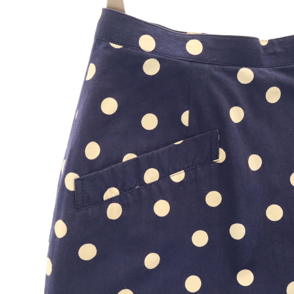 COMME des GARCONS 80s 90s Old Dot Pattern Mimole length Tight Skirt Women Used
