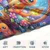 1Pc Easter Pokemon Print Flannel Blanket, High quality Comfortable for All Seasons, Home Decor, Warmth and Comfort, Perfect for Christmas Gifts