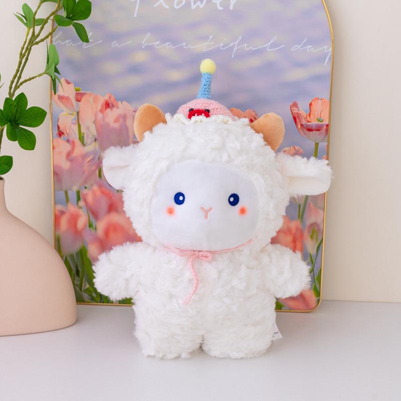 

MaiMai Little Sheep Plush Doll for Girls 30 cm