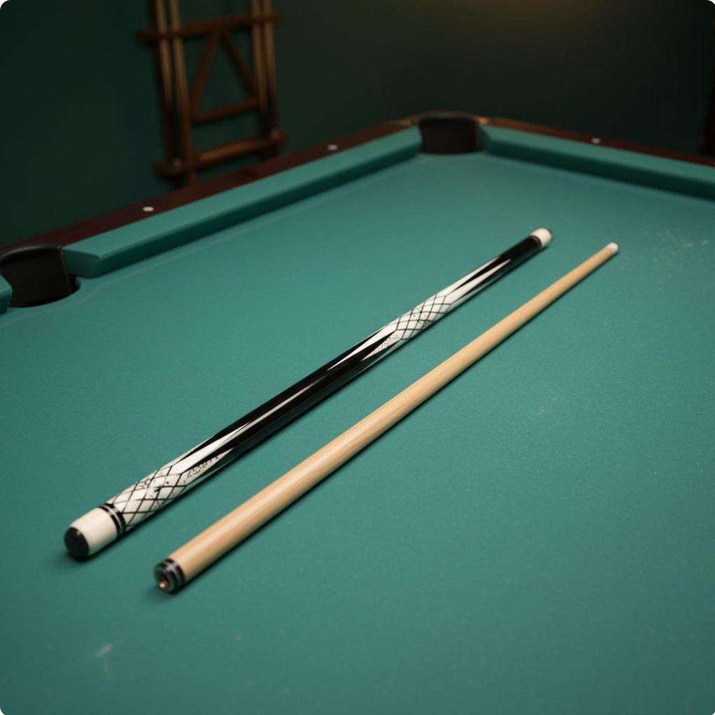 Billiards Ball Cue Leather Tip Pool Hand Polished Equipment for