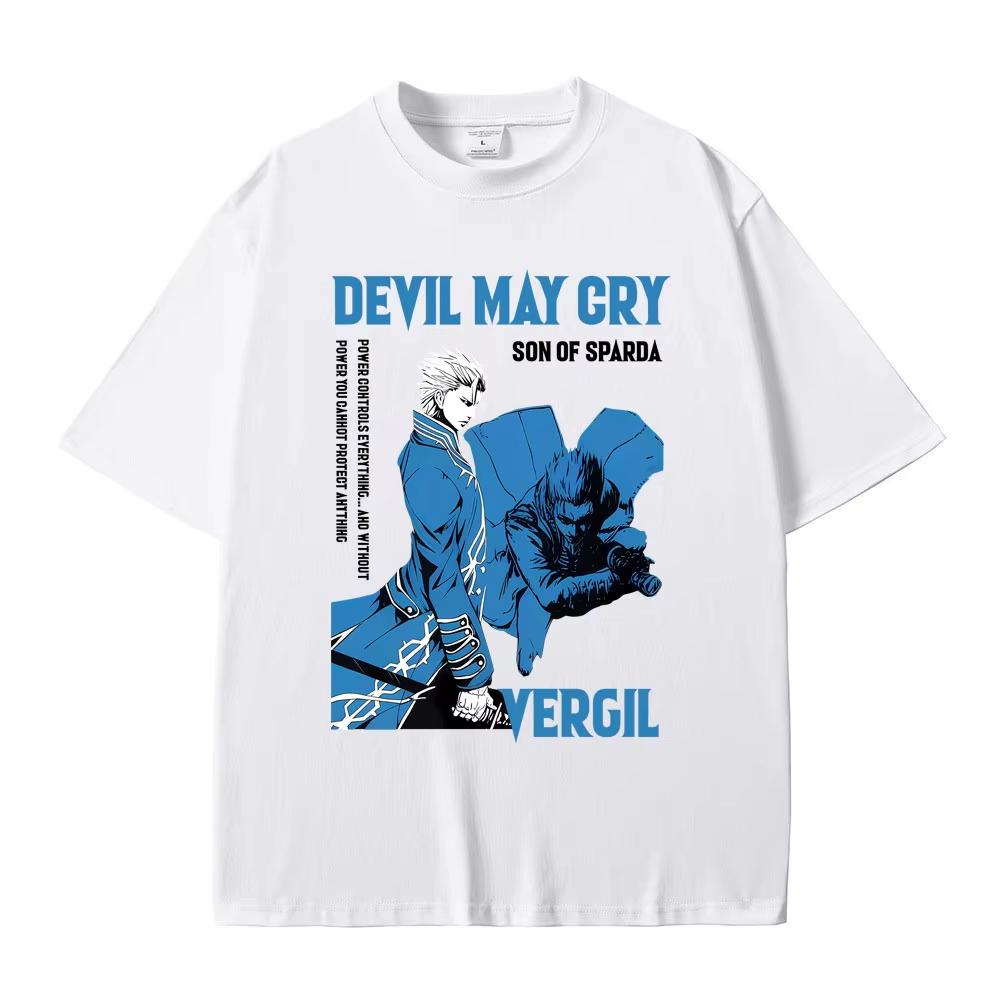 Game Enthusiast Vergil Tshirt Cool and Trendy Outfit Personalized Men Women Tshirt Fan Gift Highquality Daily Pure Cotton Top