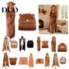 Wearable Hooded Blanket Animal Hoodie for Women, Oversized Flannel Sweatshirt Soft Loungewear Blanket, Button-Up Cosplay Cape Sleepwear Winter