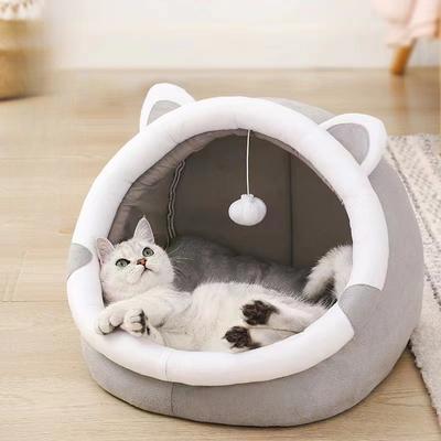 Cat and Dog Suitable Cat Four Seasons Nest Cat Jiji Cat House Dog House Internet Celebrity Cat Villa Small Dog Enclosed Cat Nest