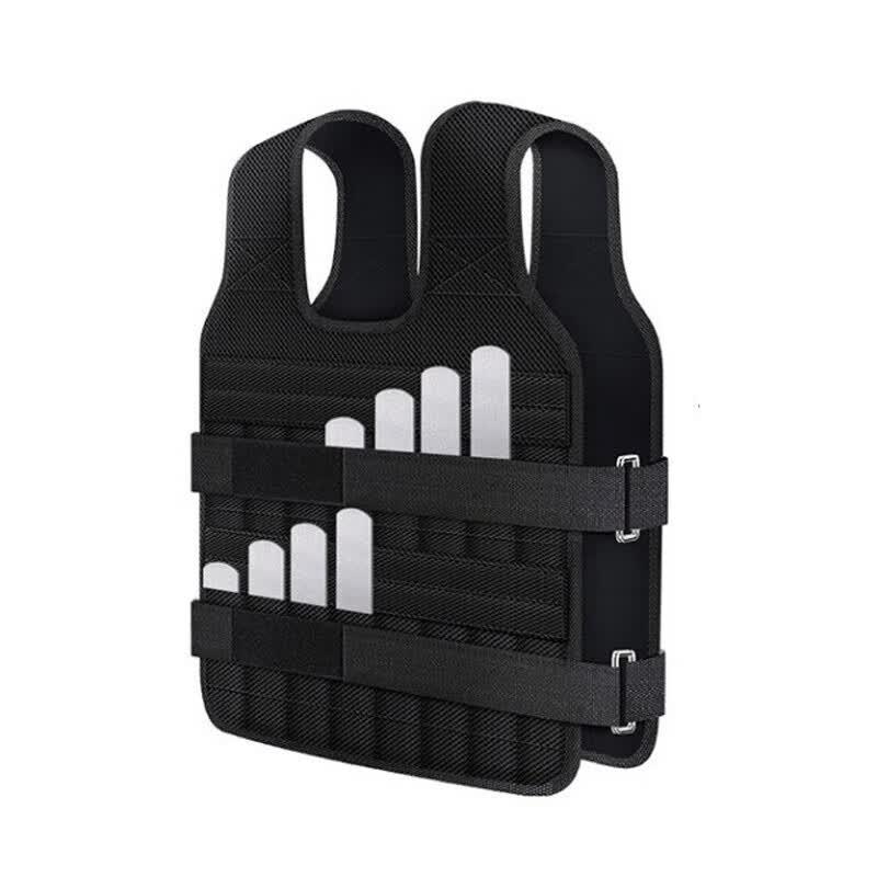 Adjustable Weighted Training Gear with Invisible Steel Plates