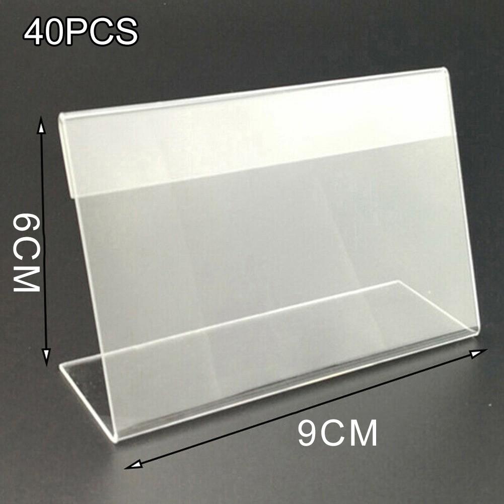 Tag Stand Tag Stand Acrylic Sign Holder Label Stand