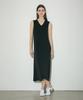 Waiowai V-Neck A-Line Sleeveless Pleated Long Dress_3Colors