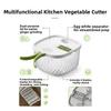 Large Capacity Veggie Cutter Potato Cucumber Slicer  For Onions Potatoes Carrots & Cucumbers